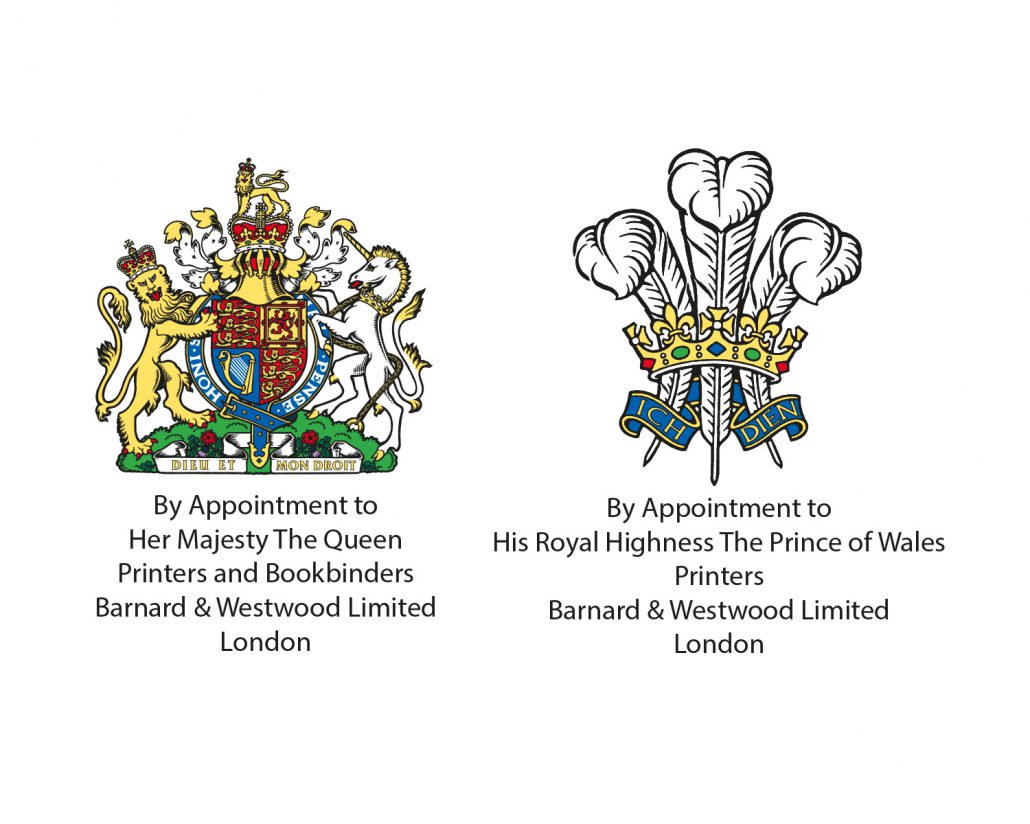 The Royal Warrants Barnard & Westwood